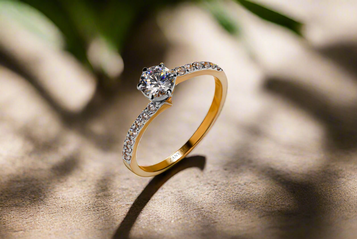 THE 21K GOLD SUNLIT GRACE RING