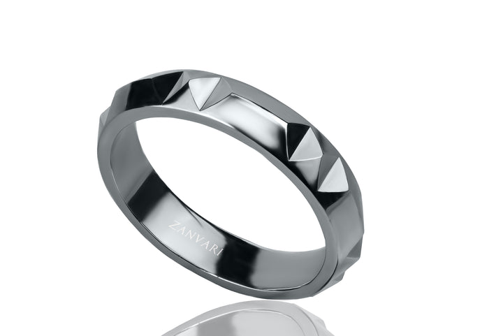 SILVER EDGE RING