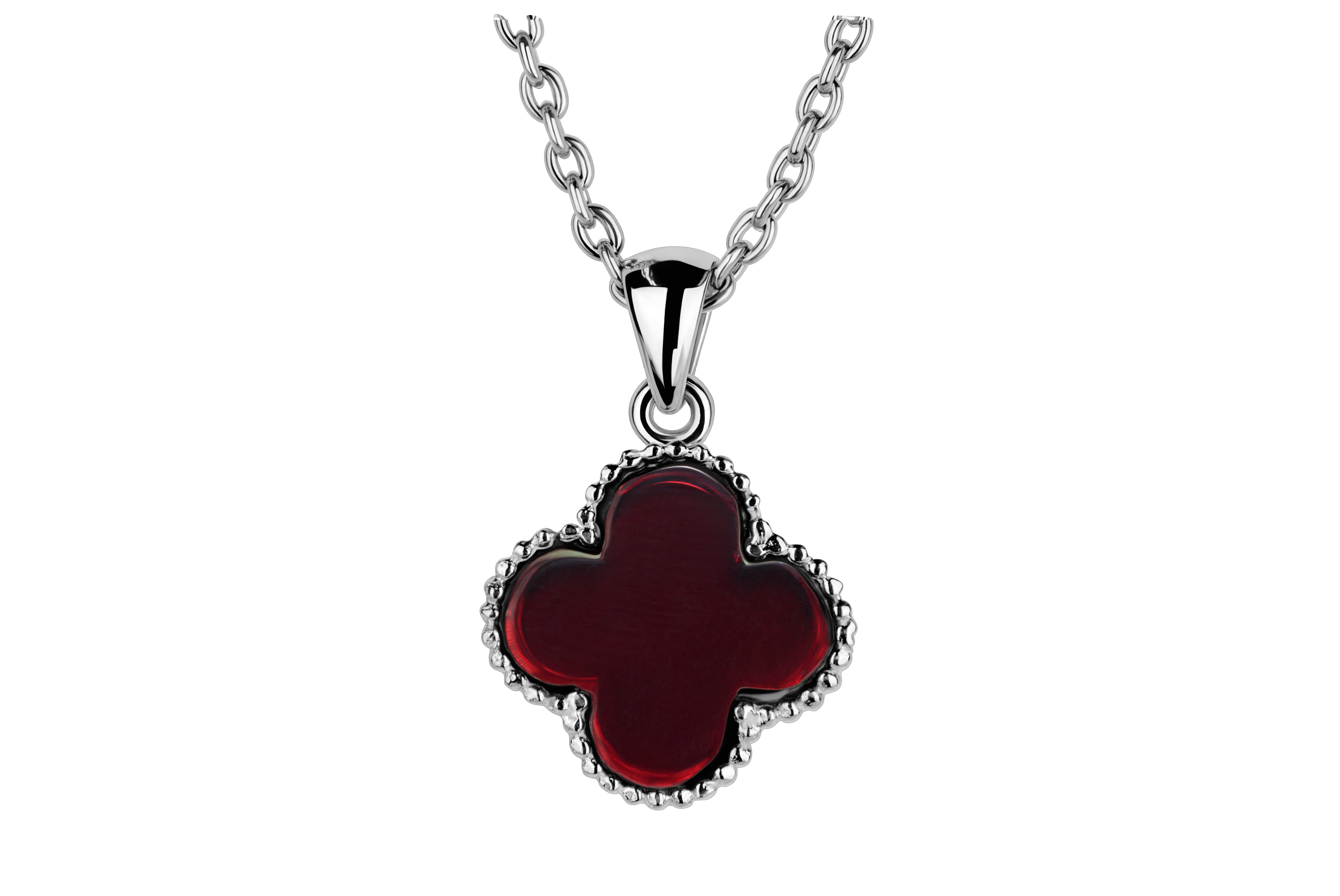 Van cleef inspired clover necklace top