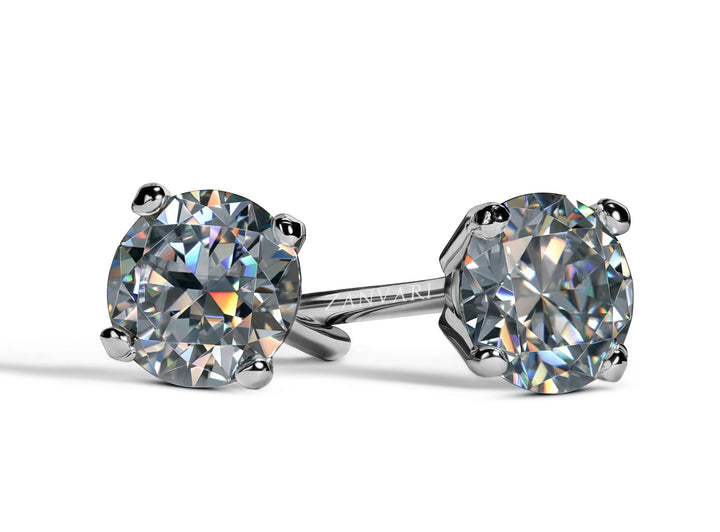 THE SPARKLE OF MOISSANITE STUDS