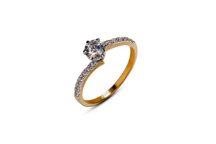 THE 21K GOLD SUNLIT GRACE RING