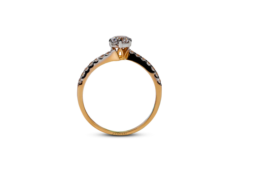 THE 21K GOLD SUNLIT GRACE RING